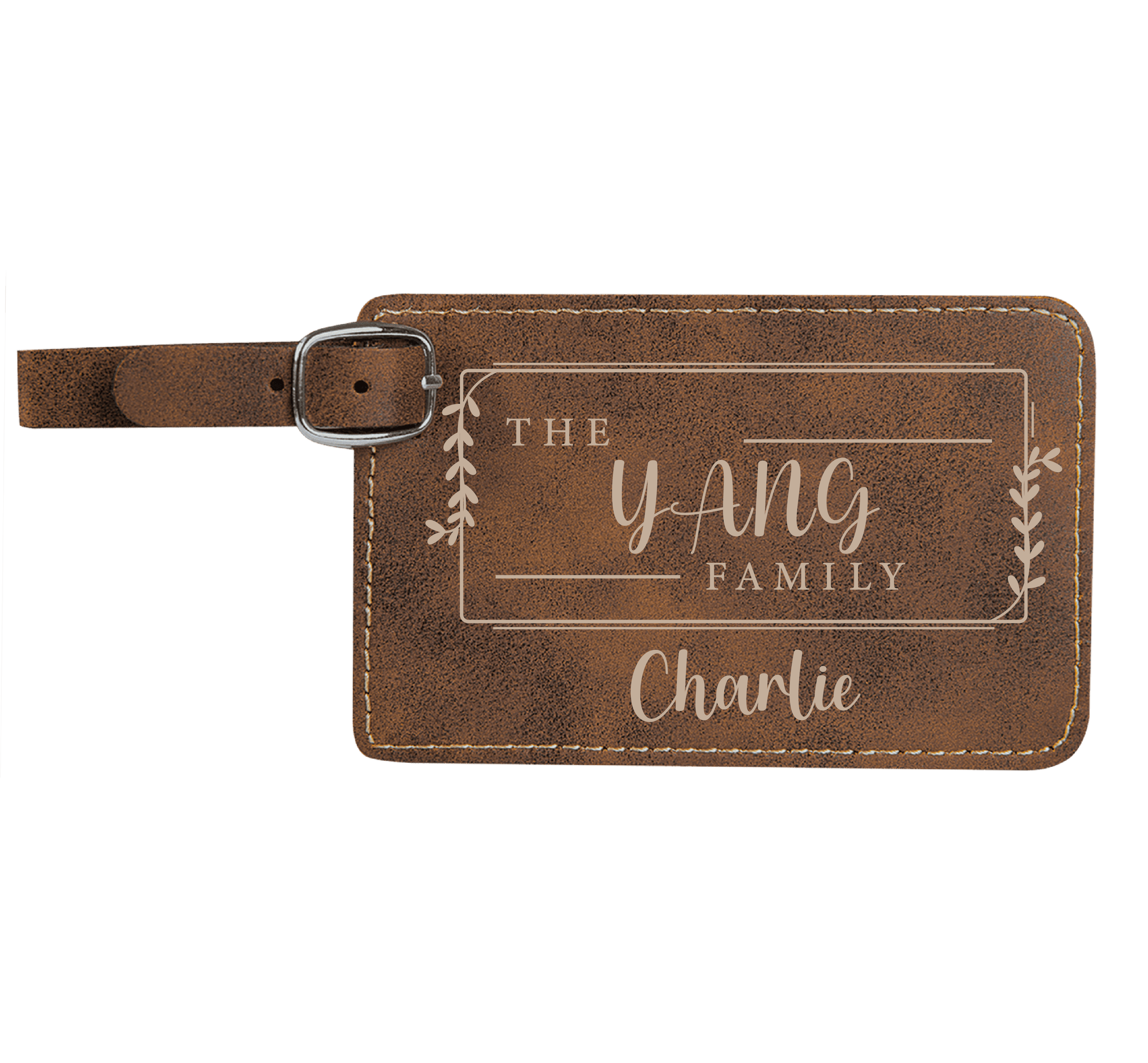 Baggage Tags - Engraves Gold