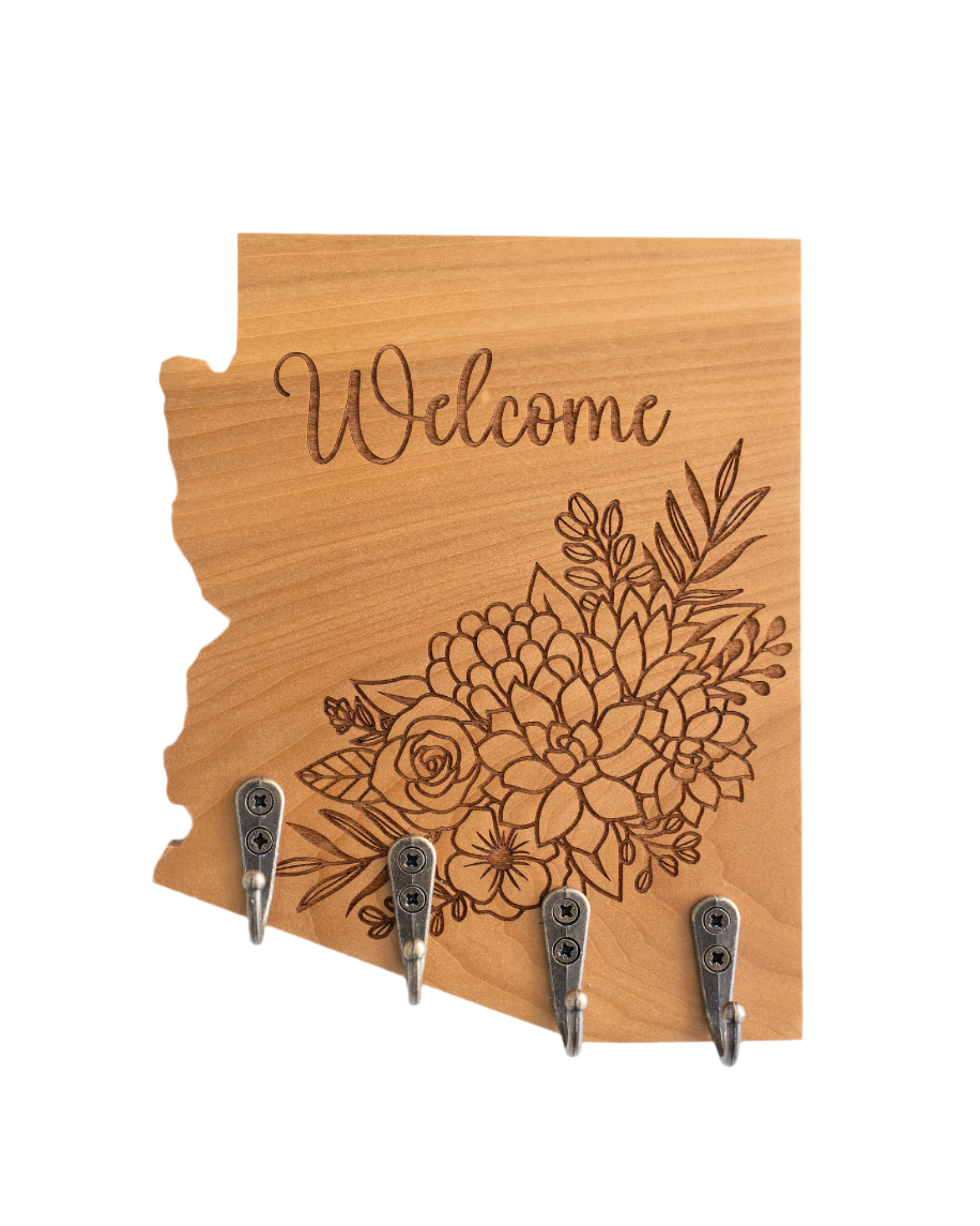 Welcome Succulent Bundle Arizona Key Hanger